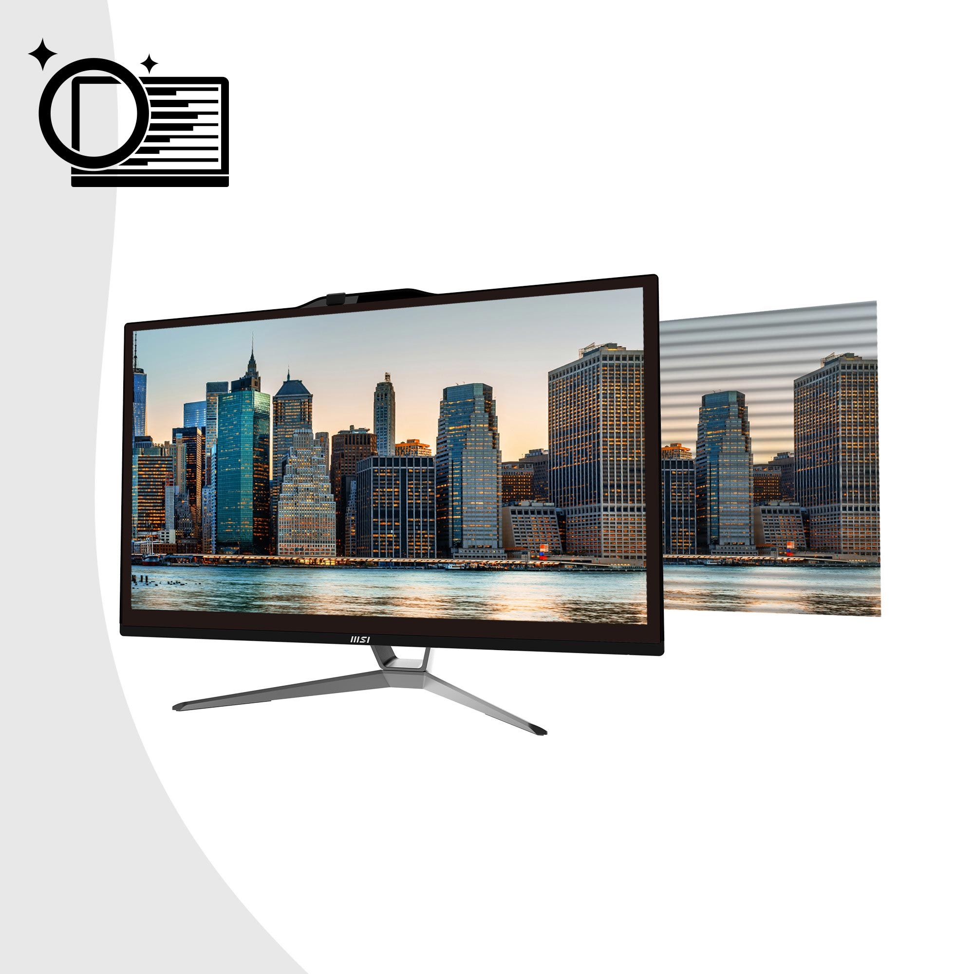 MSI All-in-One Computer PRO AP222T 13M-004US Intel Core i5-13400